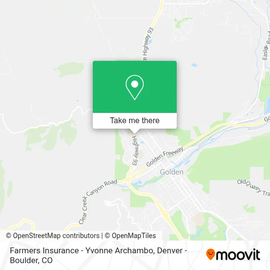 Farmers Insurance - Yvonne Archambo map