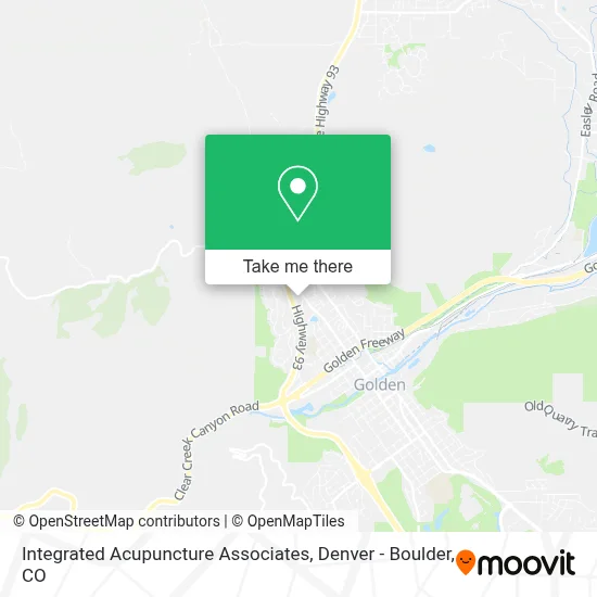 Integrated Acupuncture Associates map
