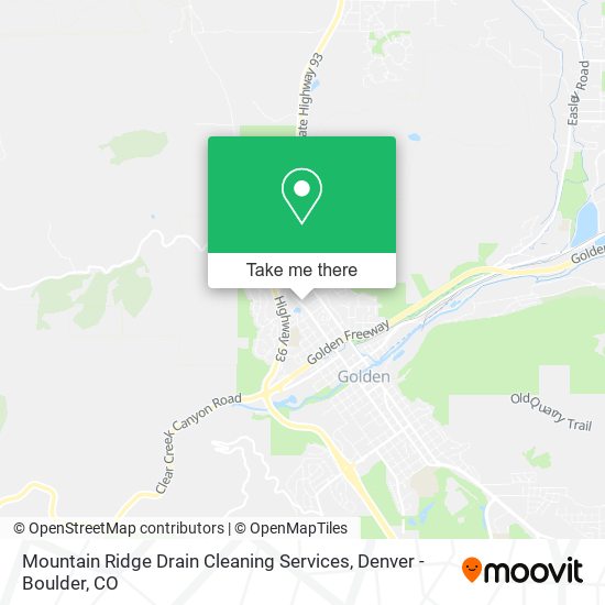 Mountain Ridge Drain Cleaning Services map