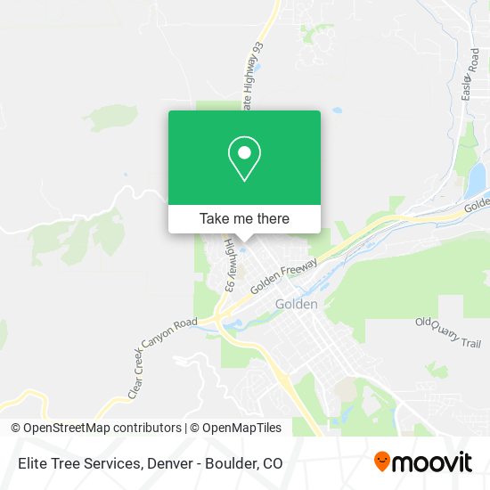 Elite Tree Services map
