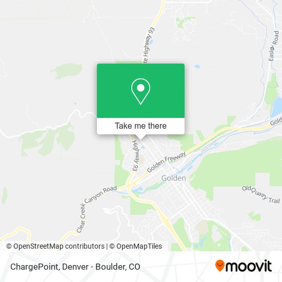Mapa de ChargePoint