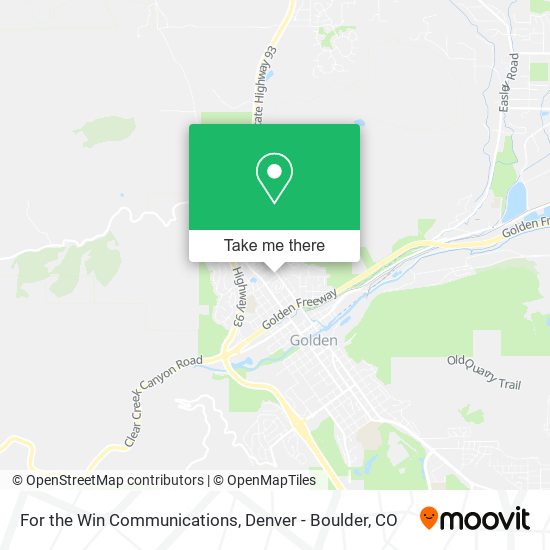 For the Win Communications map