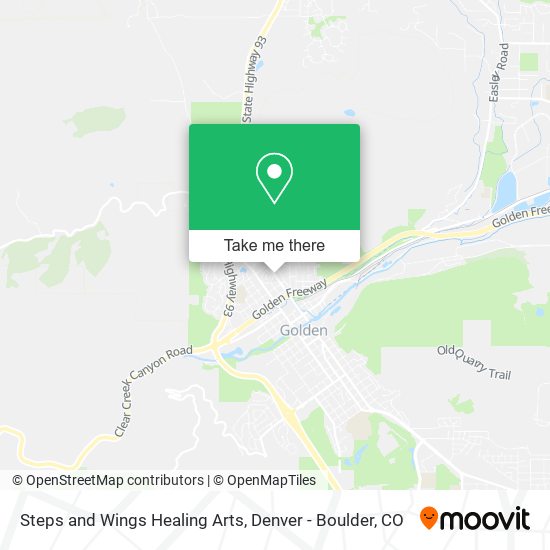 Steps and Wings Healing Arts map