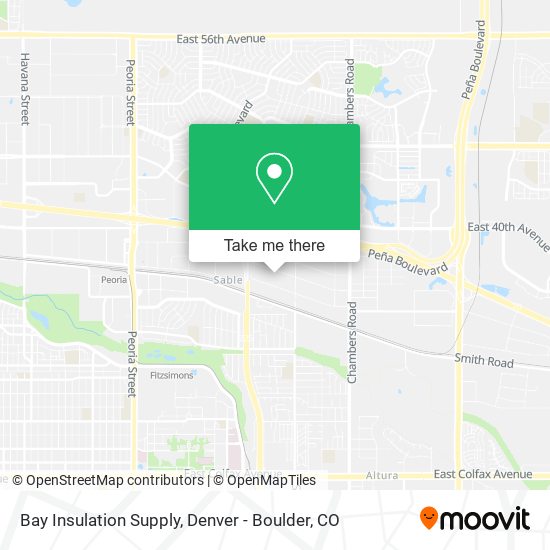 Mapa de Bay Insulation Supply