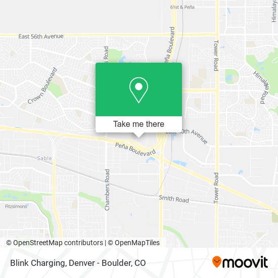 Blink Charging map