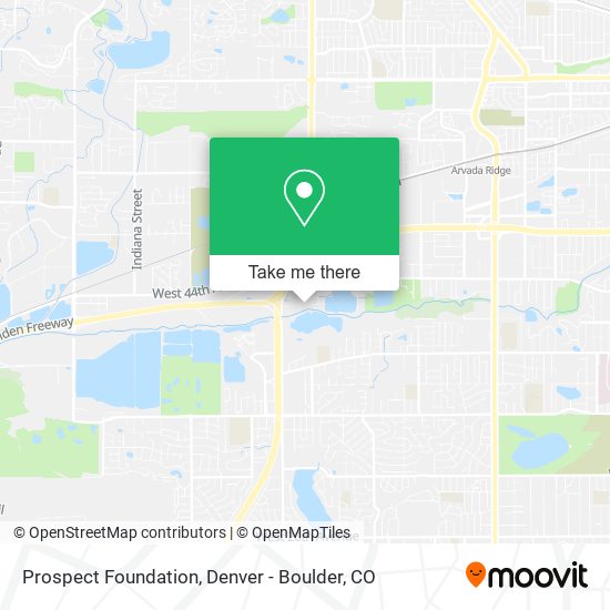 Mapa de Prospect Foundation