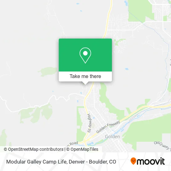 Modular Galley Camp Life map