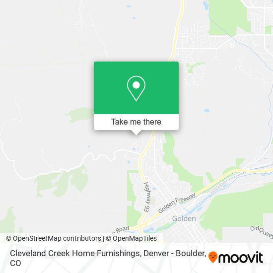 Cleveland Creek Home Furnishings map