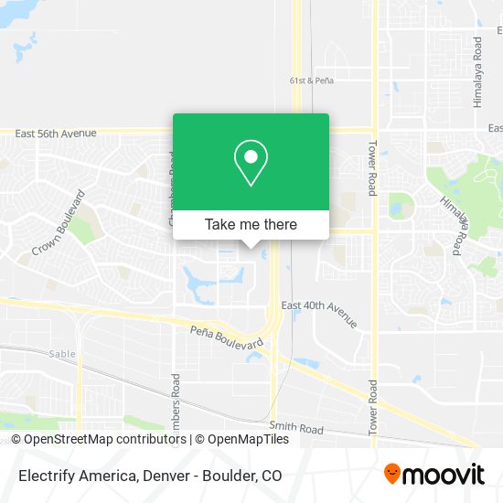 Electrify America map