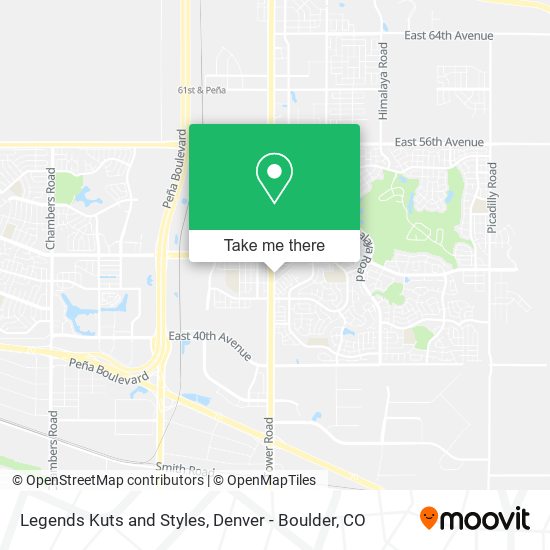 Legends Kuts and Styles map