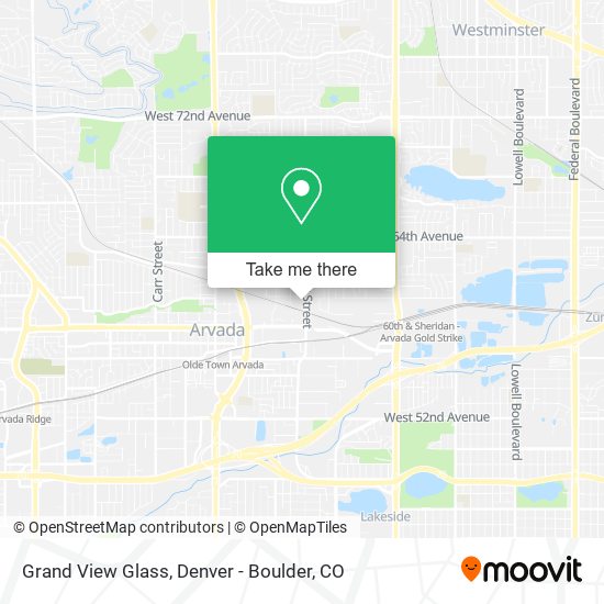 Grand View Glass map