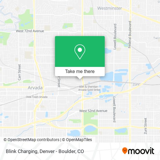 Blink Charging map