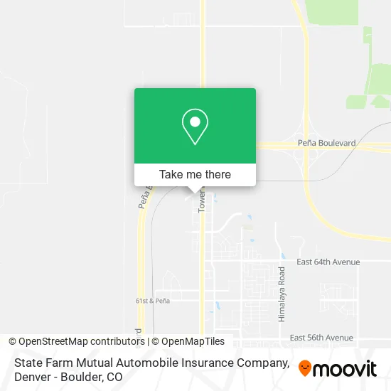 State Farm Mutual Automobile Insurance Company map