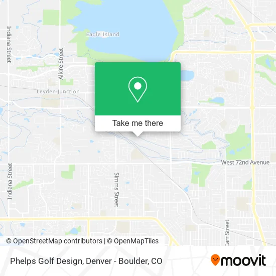 Phelps Golf Design map