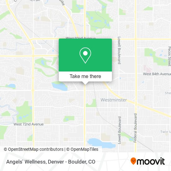 Angels' Wellness map