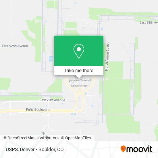 Mapa de USPS