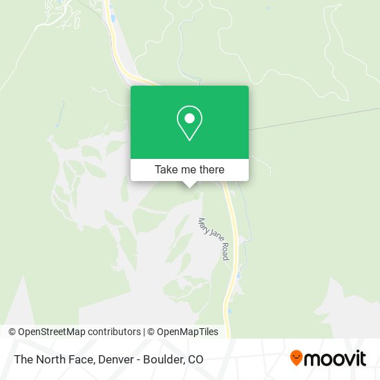 Mapa de The North Face