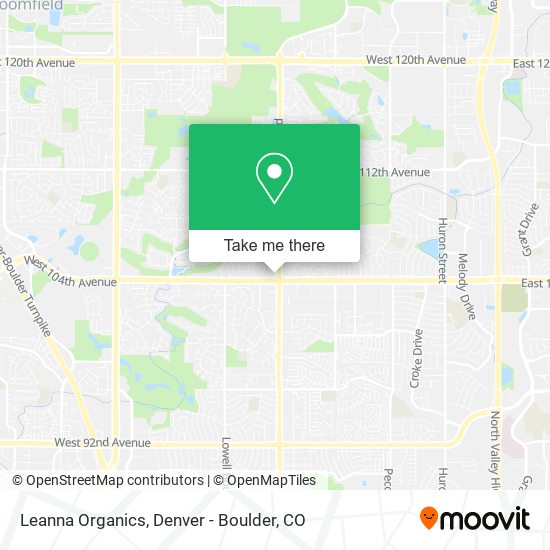 Leanna Organics map