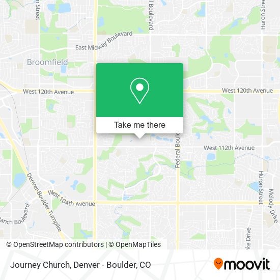 Journey Church map