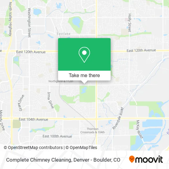 Complete Chimney Cleaning map