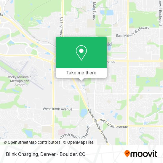 Mapa de Blink Charging