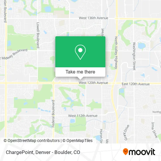 ChargePoint map