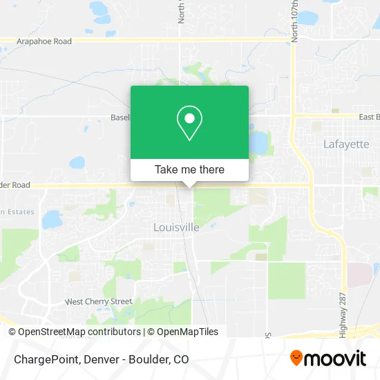 ChargePoint map