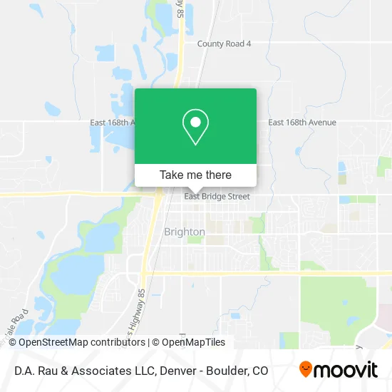 D.A. Rau & Associates LLC map