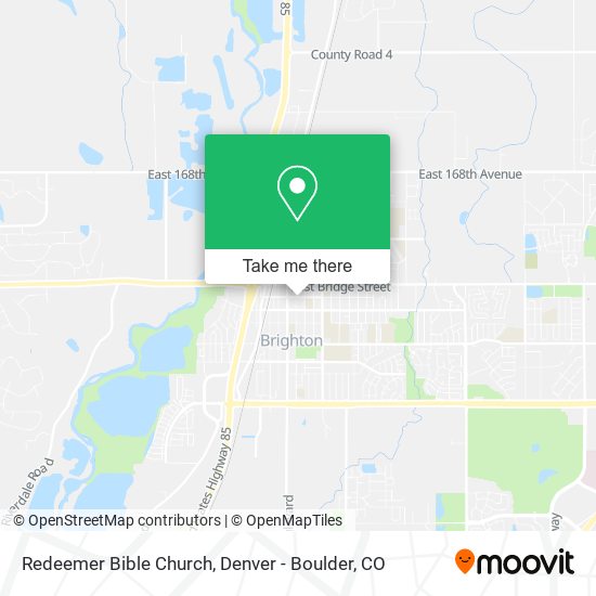 Mapa de Redeemer Bible Church