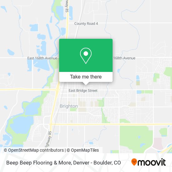 Beep Beep Flooring & More map