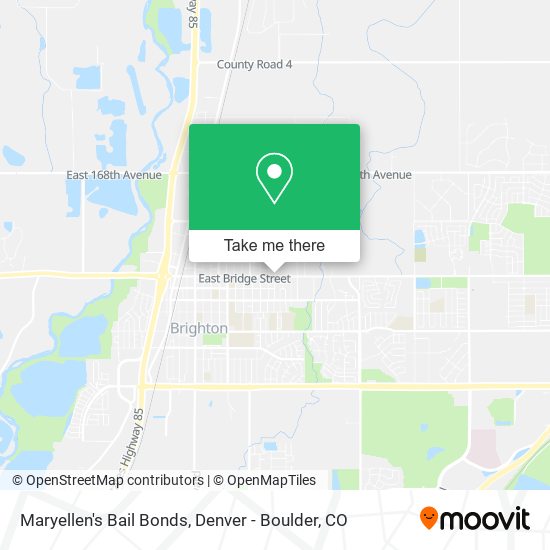 Mapa de Maryellen's Bail Bonds