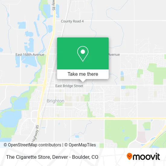 The Cigarette Store map