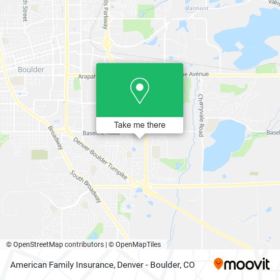 American Family Insurance map