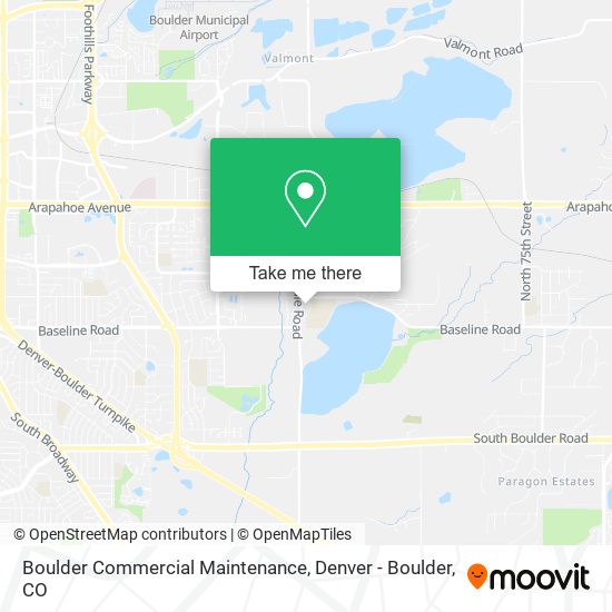 Mapa de Boulder Commercial Maintenance