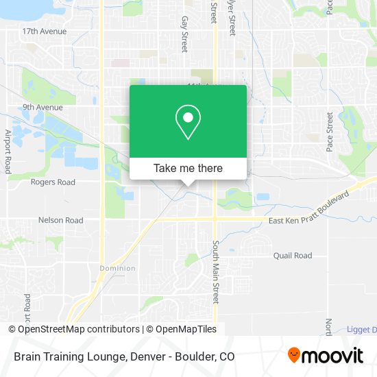 Mapa de Brain Training Lounge