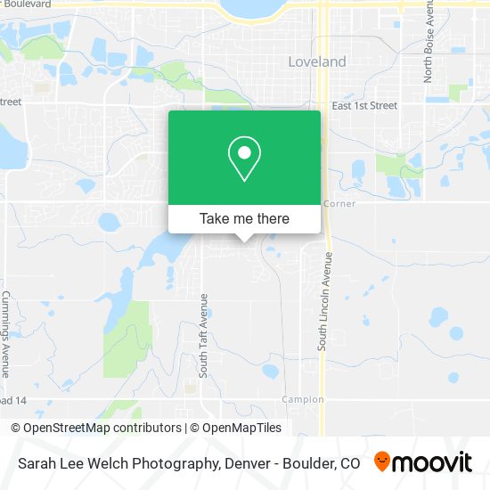 Mapa de Sarah Lee Welch Photography