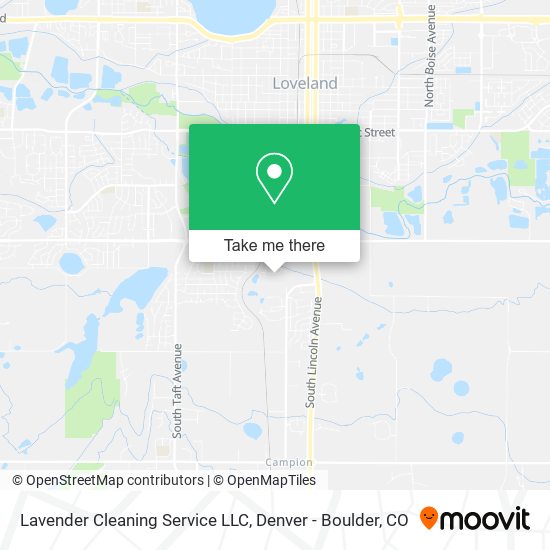 Lavender Cleaning Service LLC map