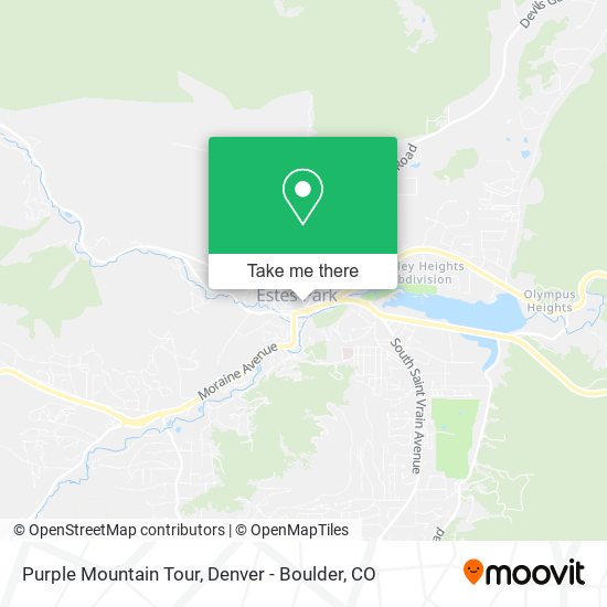 Purple Mountain Tour map