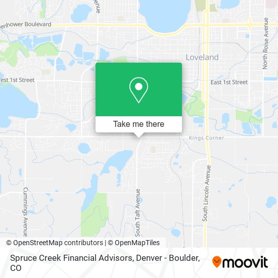 Spruce Creek Financial Advisors map