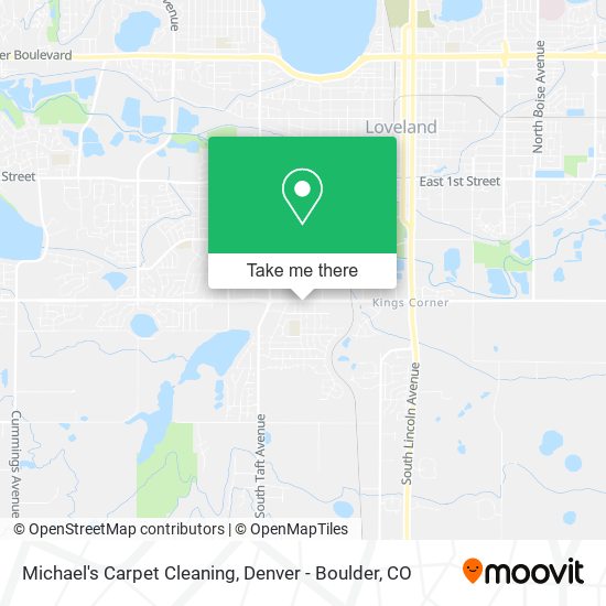 Michael's Carpet Cleaning map