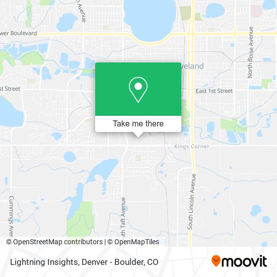 Lightning Insights map