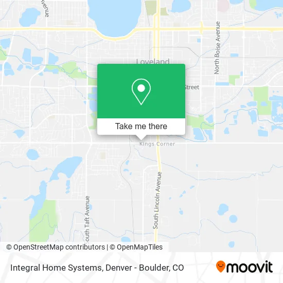 Integral Home Systems map