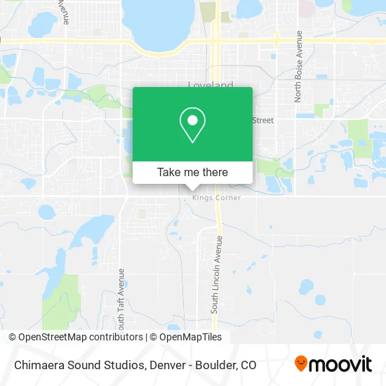 Chimaera Sound Studios map