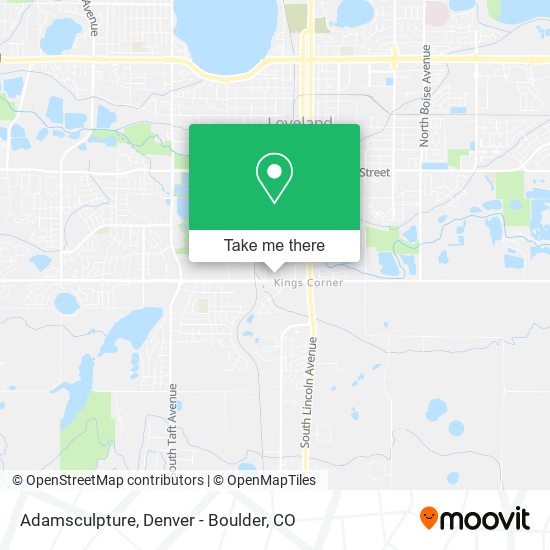 Adamsculpture map