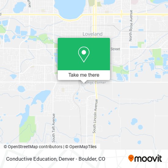 Conductive Education map