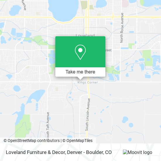Loveland Furniture & Decor map