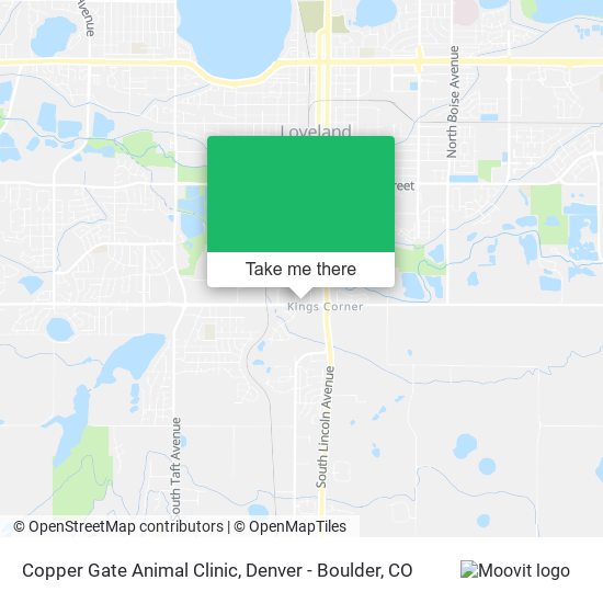 Copper Gate Animal Clinic map