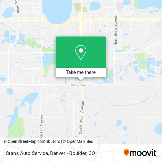 Stan's Auto Service map