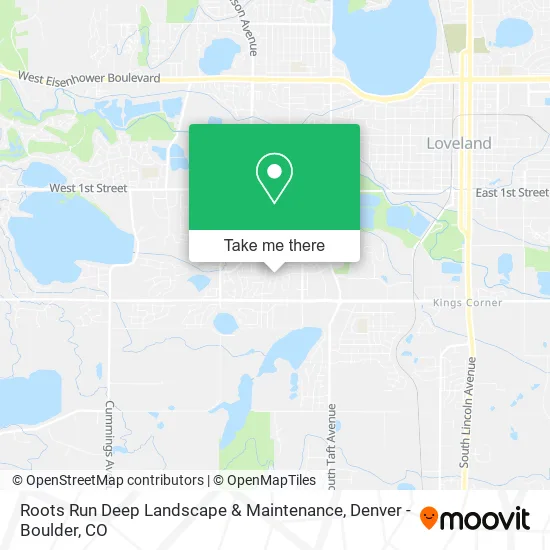 Roots Run Deep Landscape & Maintenance map