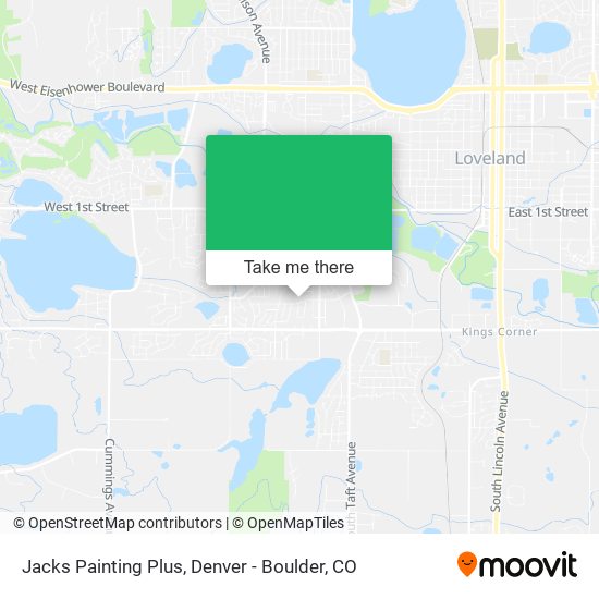 Mapa de Jacks Painting Plus